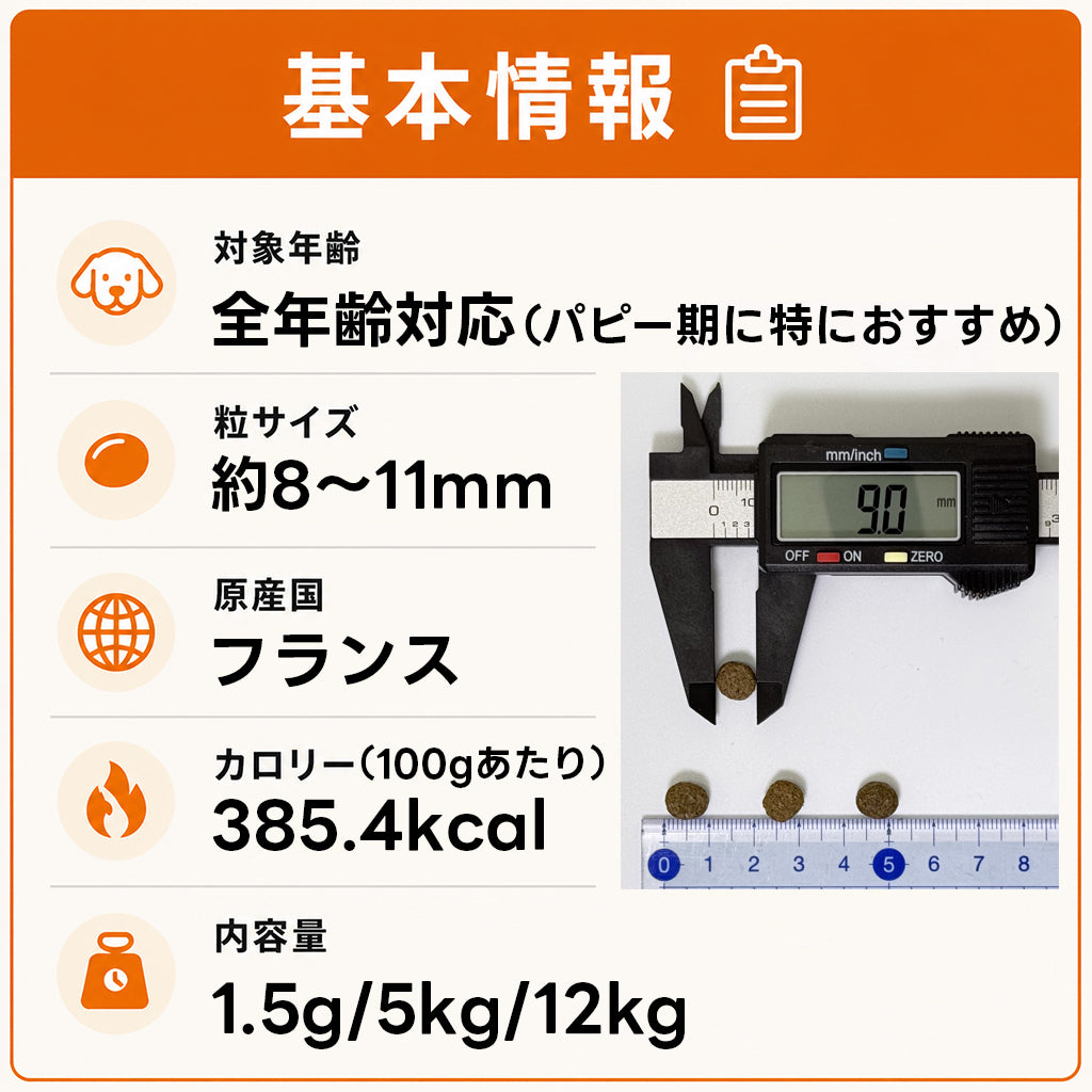 AMBROSIA HMNサーディン＆ヘリング パピーや授乳期に コンプリート食(FEDIAF基準) ドッグフード